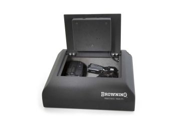 Image of Browning Safes Pistol Vault PV500 Gun Safe,4.5x14.5x11in,Textured Black 1601100132
