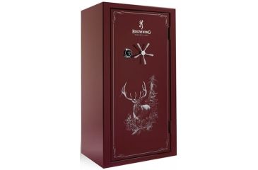 Image of Browning Safes Platinum Plus 72"x40"x28" Fire Safe 47cft Gun Safe Black Cherry