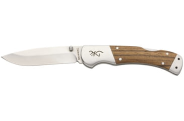 Image of Browning Sage Creek Large Folder Folding Knives, 3.5in, 9Cr14MoV Stainless Steel, Wood, 3220533