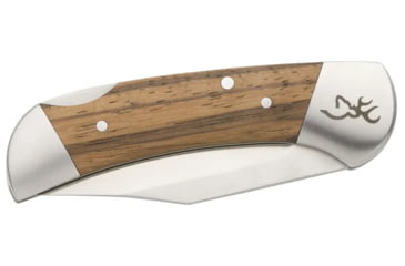 Image of Browning Sage Creek Lockback Folding Knife, 2.5in, 9Cr14MoV, Clip Point, Wood Handle, N, 3220531B