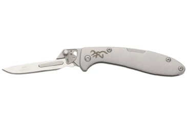 Image of Browning Scalpel Folding Knife, 2.75in, Scalpel, Stainless Steel Handle, N, 3220463