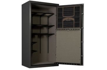 Image of Browning SP41 Sporter Gun Safe,60min/1400 Degrees,SG Mechanical Lock,Hammer Gray Silver/Chrome Scroll 1601100223