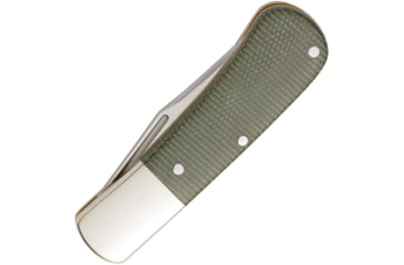 Image of Browning Steambank Folding Knife - Box, 2.5in, Swedish Sandvik 12C27, Clip Point, Resin Laminated Canvas Handle, N, 3220475B
