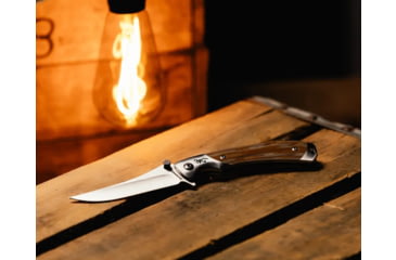Image of Browning Wicked Wing Folding Knife, 3.5in, 7Cr17Mov, Trailing Point, G10 Handle, N, 3220330