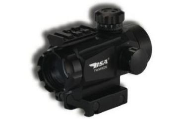 Image of BSA Optics 35mm Tactical Weapon Red &amp; Green Dot, 5 MOA Dot w/ Multi-Reticle, Black, 35mm TW35RGMCP