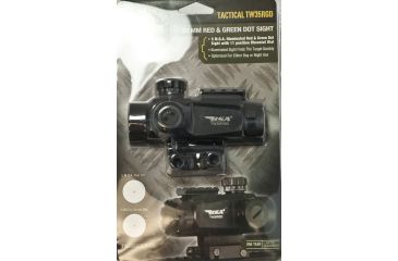 Image of BSA Optics 35mm Tactical Weapon Red &amp; Green Dot, 5 MOA Dot, Black, 35mm TW35RDGDCP