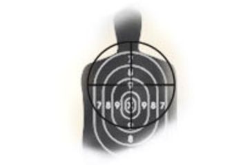 Image of BSA Optics Edge 2-7x32 Duplex Reticle Pistol Scope, Matte Black - PS27X32