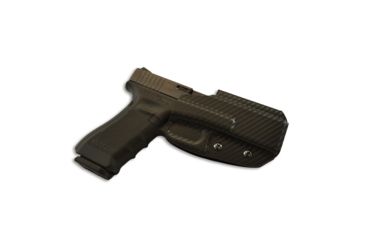 Image of Black Scorpion Outdoor Gear IDPA Pro Competition Holster, Glock 17, Right Hand, Carbon Fiber Finish, HC03-IDPA-GL17RH
