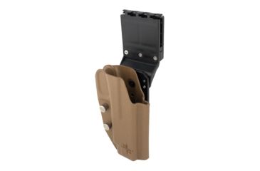 Image of Black Scorpion Outdoor Gear USPSA New Gen Pro Competition Holster for Glock34, Right Hand, Coyote, HC04-USPSA1-GL34TARH