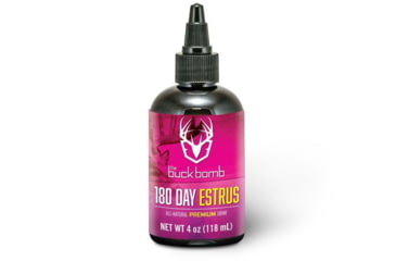 Image of Buck Bomb 180 Day Estrus Liquid w/Wicks, 4oz, HS-BB-200054