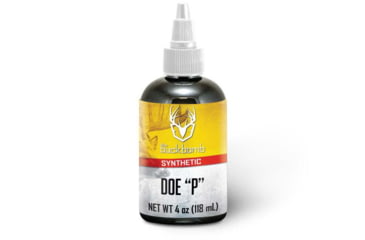 Image of Buck Bomb Synthetic Doe P Liquid w/Wicks, 4oz, HS-BB-200047