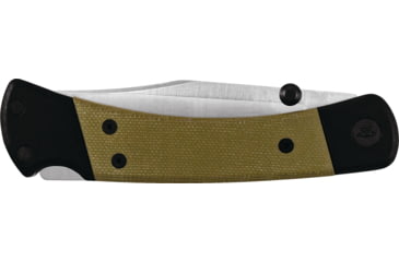 Image of Buck Knives 110 Hunter Sport Knife, 3.75in, S30V Stainless Steel, Micarta, Satin, 0110GRS5B/13294