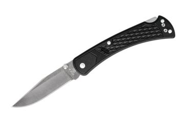 Image of Buck Knives 110 Slim Select Folding Knife, 3.75in, 420HC Stainless Steel, Clip Point Blade, Nylon, Black Handle 0110BKS1B/11878