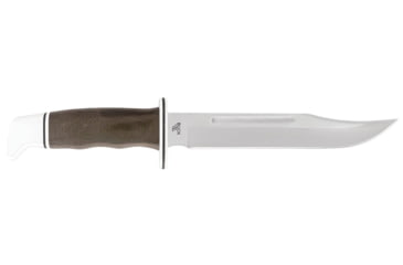 Image of Buck Knives 120 General Pro Knife, 7.375in, S35VN Stainless Steel, Straight, Micarta, Satin, 0120GRS1B/13104