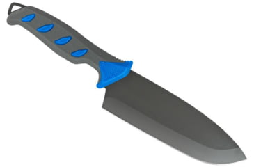 Image of Buck Knives 150 Hookset Fixed Blade Knives, 6.35in, 5Cr15MoV Steel, Straight, Cleaver Shape, Blue/Gray Saltwater, Nylon Handle, 0150BLSB/13281