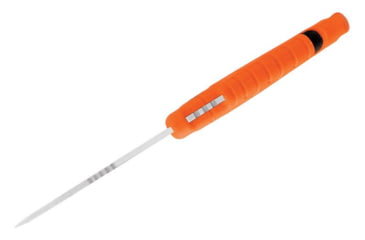 Image of Buck Knives 657 Pursuit Pro Large Knife, 4.5in S35VN Guthook Satin Blade, Versaflex Orange/Black Handle, 0657ORG
