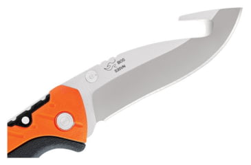 Image of Buck Knives 660 Pursuit Pro Large FoldingKnife, 3.6in S35VN Guthook Satin Blade, Versaflex Orange/Black Handle, 12755