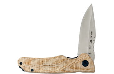 Image of Buck Knives 841 Sprint Pro Folding Knife, 3.125in, S30V, Straight Blade, Natural Canvas Micarta, 0841TNSB/13437