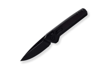 Image of Buck Knives Auto Deploy Button Lock Automatic Folding Knife, 3.25 in, 154CM Stainless Steel, Black Handle, 0838BKSB/13538