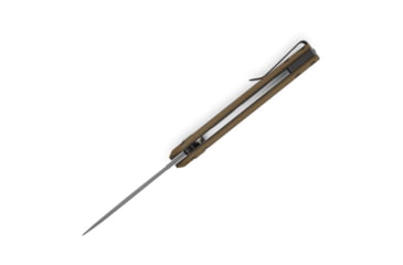 Image of Buck Knives Auto Deploy Button Lock Automatic Folding Knife, 3.25 in, 154CM Stainless Steel, Bronze Handle, 0838BRS1B/13443