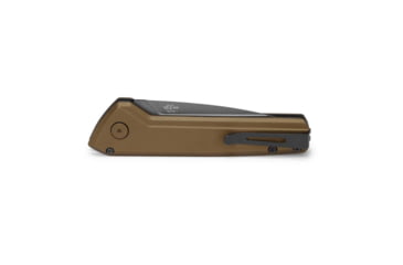 Image of Buck Knives Auto Deploy Button Lock Automatic Folding Knife, 3.25 in, 154CM Stainless Steel, Bronze Handle, 0838BRS1B/13443