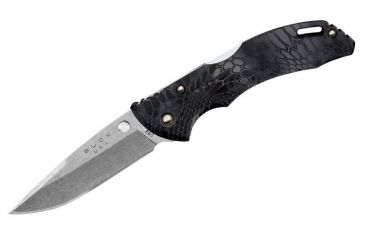 Image of Buck Knives Bantam BLW Folding Knife, 3.13 in, 420HC Stainless Steel, Drop Point Blade, Injection Molded, Kryptek Typhon/Camo, 0285CMS27