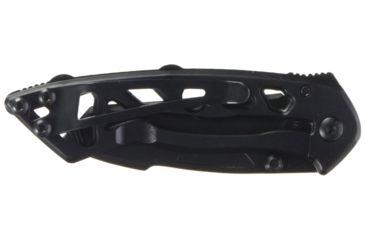 Image of Buck Knives Bones Large Folding Knife, 3 in, 420HC, Tanto, Stainless Steel, Black, 0870BKXB/3595