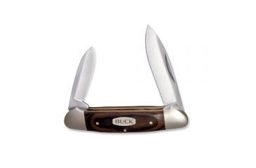 Image of Buck Knives Canoe Folding Knife, Box, 2.5 in, 420HC, Wood, Wood Handle, 0389BRSB/3139