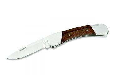 Image of Buck Knives Duke Folding Knife, Drop Point Blade, Rosewood Dymondwood Handle 0500RWS