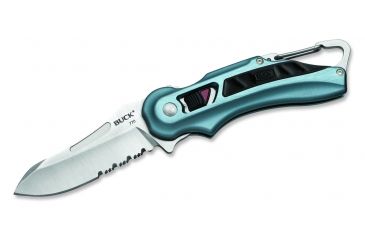 Image of Buck Knives FlashPoint Folding Knife, Blue Handle 0770BLX