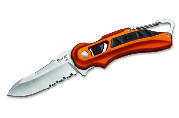 Image of Buck Knives FlashPoint Folding Knife, Orange Handle 0770ORX