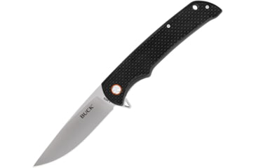 Image of Buck Knives 259 Haxby Knife, 3.875in, 7Cr Stainless Steel, Straight, Carbon Fiber, Satin, 0259CFSB/13066