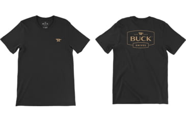 Image of Buck Knives Logo T-Shirt - Men's, 2XL, Black, 13204