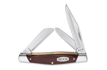 Image of Buck Knives Stockman Folding Knife, 301, Rosewood Dymondwood Handle, 0371BRS5718