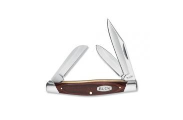 Image of Buck Knives Stockman Folding Knife, 301, Rosewood Dymondwood Handle, 0371BRS5718