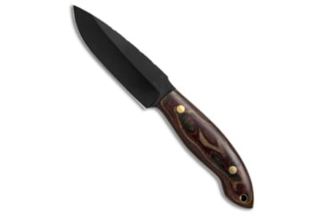 Image of Buck N Bear Buck N Bear Tactical Hunter Fixed Blade Camo Micarta 4.25&quot; Black, Green, 1095, adult, BHQ-37269