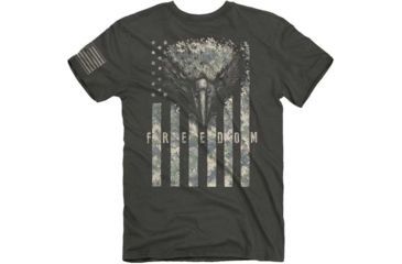 Image of Buck Wear T-shirt Digi Free Eagle S-sleeve Smoke Xx-large
