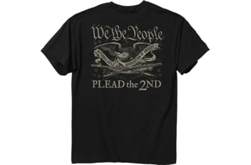 Image of Buck Wear NRA We Plead The 2nd T-Shirt - Men's, Extra Large, Black, 7843XL