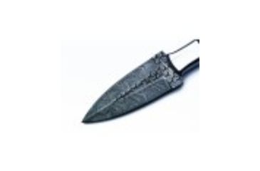 Image of BucknBear Boot Hunter Dagger Fixed Knife, Micarta/Bone Handle, Silver Blade, NSN N BNB15916
