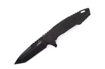 Image of BucknBear Tactical Flipper with G10 Handle, Black/ Black, BNB4041
