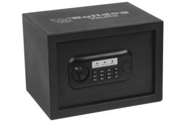 Image of Bulldog Cases &amp; Vaults Standard Digital Pistol Vault Exterior Dimensions 10x13.5x10 Inches