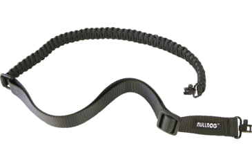 Image of Bulldog Cases &amp; Vaults Paracord Rifle Sling w/ Deluxe Locking Swivels, Black, BD835