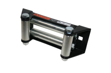 Image of Bulldog Winch Roller Fairlead, 151mm Mount, Black, 20280