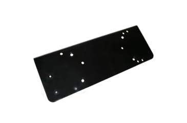 Image of Bulldog Winch Truck Mounting Plate, Black Powder Coated, Black, 20291