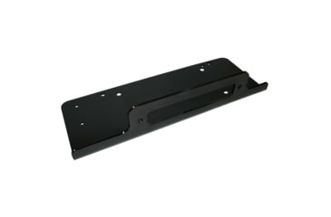 Image of Bulldog Winch Truck Mounting Plate, Black Powder Coated, Black, 20291