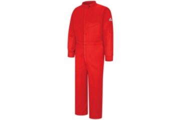 Image of Bulwark Deluxe Contractor Coverall, CoolTouch 2, RED, RG36 CMD4RDRG36