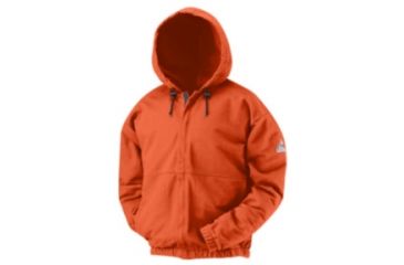Image of Bulwark Zipper Front Sweatshirt, Excel FR, Men, SEH6OR, LNL SEH6ORLNL