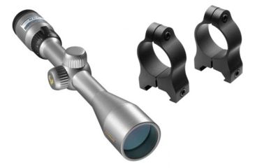 Image of Nikon ProStaff 3-9x40mm Rifle Scope, Silver w/ BDC Reticle 6723 w/ FREE Nikon A-Series Low Aluminum 16166 6723-KIT1