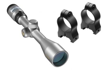 Image of Nikon ProStaff 3-9x40mm Rifle Scope, Silver w/ BDC Reticle 6723 w/ FREE Nikon A-Series High Aluminum 16168 6723-KIT3