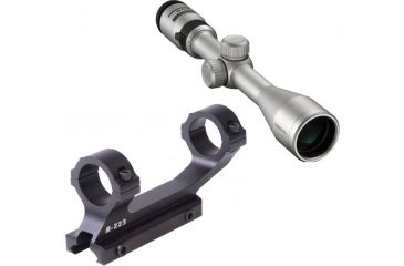Image of Nikon PROSTAFF 5 2.5-10x40 Rifle Scope w/BDC Reticle SILVER 6737 w/ Nikon M-223 XR Mount 833 6737-KIT1